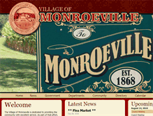 Tablet Screenshot of monroevilleohio.com